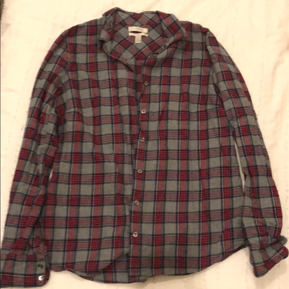 Jcrew plaid flannel